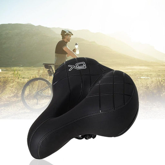 Ergonomic Bicycle Seat Cushion With Anti-vibration Spring And Punched Foam Syste - ONESOOP