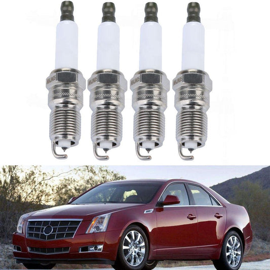 4pc Ignition Spark Plugs 19299585 Platinum 41-962 Fits For Chevrolet/Buick/GMC/Cadillac Generic - ONESOOP
