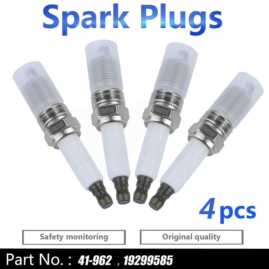 4pc Ignition Spark Plugs 19299585 Platinum 41-962 Fits For Chevrolet/Buick/GMC/Cadillac Generic - ONESOOP