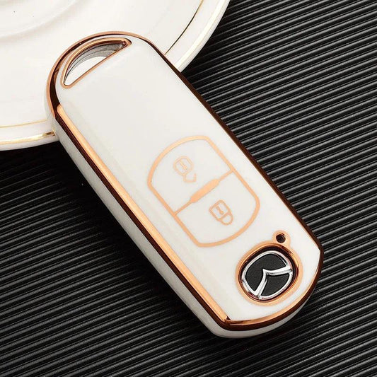 For Mazda 3 Onksela Key Cover CX5 Atz CX4CX-8 All-inclusive Car Protective Shell Female Button Generic - ONESOOP