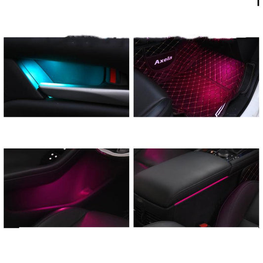 For Mazda 64 Color Gas Ambience Light Car Interior Design Modification Generic - ONESOOP