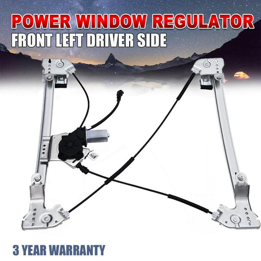 Power Window Regulator For Ford F150 2004-2008 Lobo 2004 2007 2008 W/Motor Front Left Driver Side Generic - ONESOOP