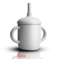 Baby Feeding Cup Straw Water Bottle Sippy Cup Silicone Baby Learning Drinkware Child Leak Proof Cup Kids Supplies - ONESOOP