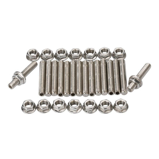 For Ford 4.6 or 5.4 V8 engine Stainless Steel Exhaust Manifold Reinforcement Retaining Bolt Suite Generic - ONESOOP