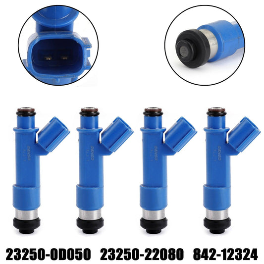 4PCS Fuel Injectors 23250-22080 For 2005-2008 Toyota Corolla Matrix 1.8L 1794CC I4/ 1795CC I4 23250-0D050 - ONESOOP