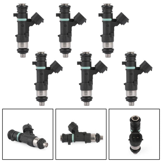 1/6PCS Fuel Injectors 0280158007 For Nissan Frontier/Xterra/Pathfinder 4.0 V6 Pathfinder Armada/Titan/Armada 5.6L V8 16600-7S000 - ONESOOP