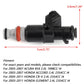 1/4x Fuel Injectors 16450RAAA01 For 2005-2007 ACURA RSX 2.0L 1998CC I4 2003-2007 Honda Accord/CR-V/ELEMENT 2.4L 2354CC I4 - ONESOOP