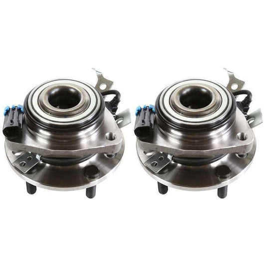 Front Pair 2 Wheel Hub Bearing Assembly For Chevrolet Blazer S10 97-05 GMC Envoy 98-00 Jimmy S-15 97-01 S-15 Sonoma 98-04 HB613126PR Generic - ONESOOP